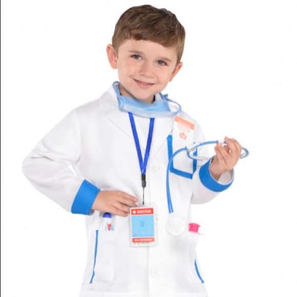DOCTOR KIT 8PC COSTUME SIZE CHILD SMALL (4-6) 🌟NWT🌟 - Picture 2 of 9